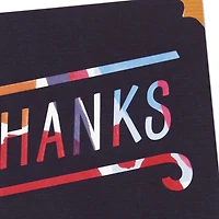 Abstract Print Lettering Blank Thank You Card for only USD 4.99 | Hallmark