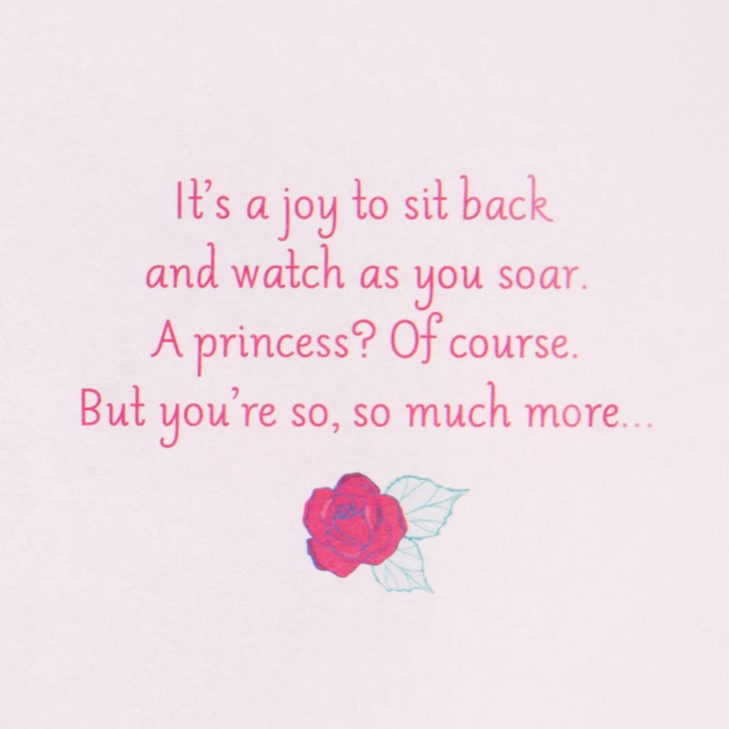 Disney Beauty and the Beast So Much More Than a Princess Birthday Card With Bookmark for only USD 6.99 | Hallmark