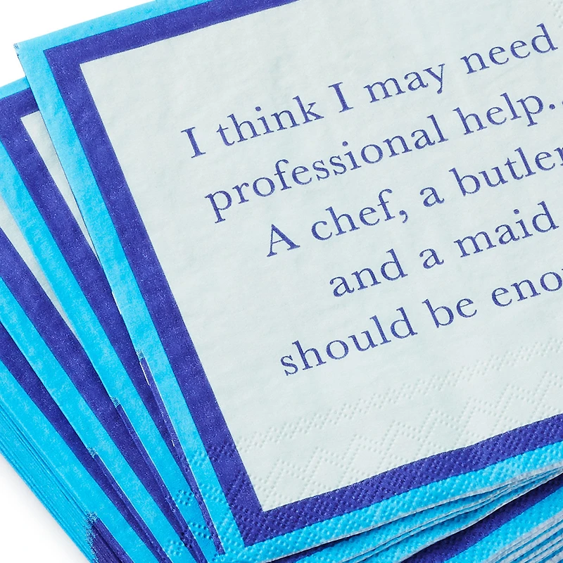 Drinks on Me DOB Funny Party Napkins, Pack of 20 for only USD 5.99 | Hallmark