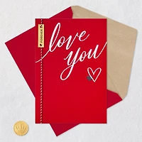 Love You Forever Romantic Valentine's Day Card for only USD 7.99 | Hallmark