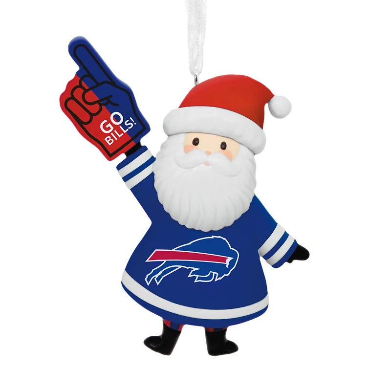 NFL Buffalo Bills Santa Fan Hallmark Ornament for only USD 12.99 | Hallmark