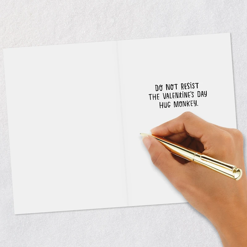 Hug Monkey Funny Valentine's Day Card for only USD 3.49 | Hallmark
