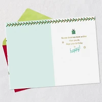 Merry Wishes Christmas Birthday Card for only USD 4.99 | Hallmark