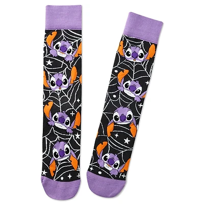 Disney Stitch Spider Web Novelty Crew Socks for only USD 14.99 | Hallmark