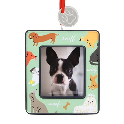 Cute Pups Photo Frame Hallmark Ornament for only USD 14.99 | Hallmark