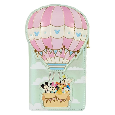 Loungefly Disney Mickey and Friends Hot Air Balloon Flap Wallet for only USD 40.00 | Hallmark