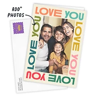 Bold Love You Frame Custom Card for only USD 4.99 | Hallmark