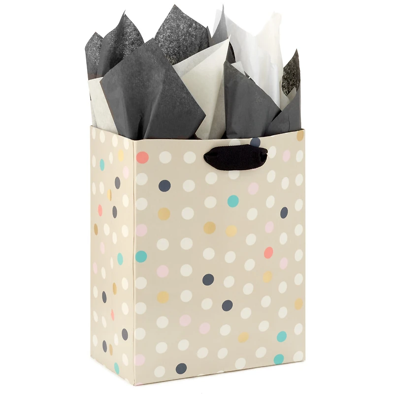 Black/White/Cream 3-Pack Bulk Tissue Paper, 120 sheets for only USD 12.99 | Hallmark