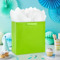 10.4" Lime Green Large Square Gift Bag for only USD 4.49 | Hallmark