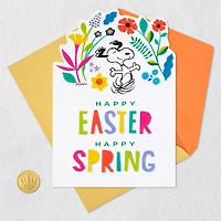 Peanuts® Dancing Snoopy Floral Easter Card for only USD 3.79 | Hallmark