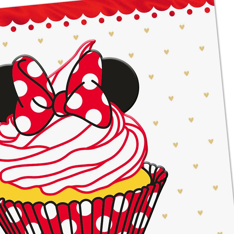 Disney Minnie Mouse Cupcake Birthday Card for Girls for only USD 3.99 | Hallmark