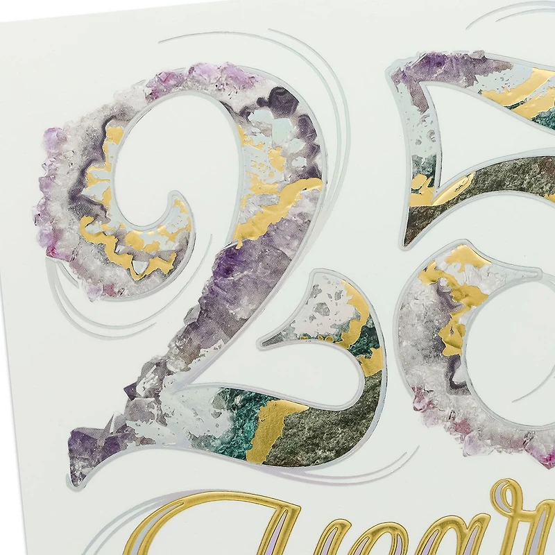 Here's to You Two and a Lifetime of Love 25th Anniversary Card for only USD 7.59 | Hallmark