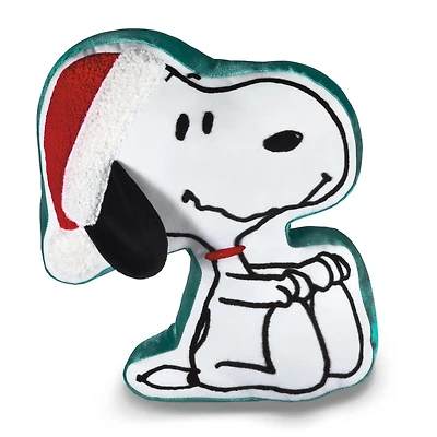 Peanuts® Santa Snoopy Shaped Pillow, 13x15 for only USD 39.99 | Hallmark