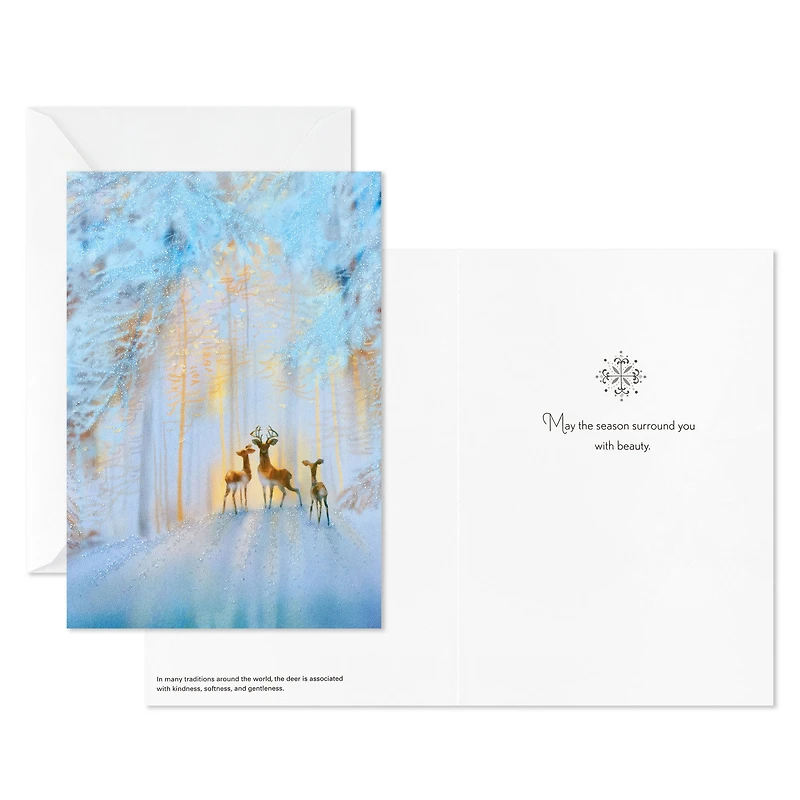 UNICEF Deer in Snowy Woods Boxed Christmas Cards, Pack of 20 for only USD 20.50 | Hallmark