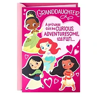 Disney Princess Valentine's Day Card for Granddaughter With Sticker for only USD 4.59 | Hallmark