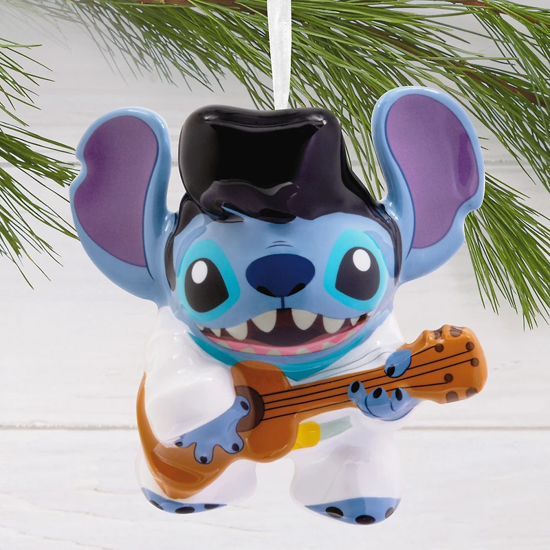 Disney Stitch Rock Star Stitch Shatterproof Hallmark Ornament for only USD 9.49 | Hallmark