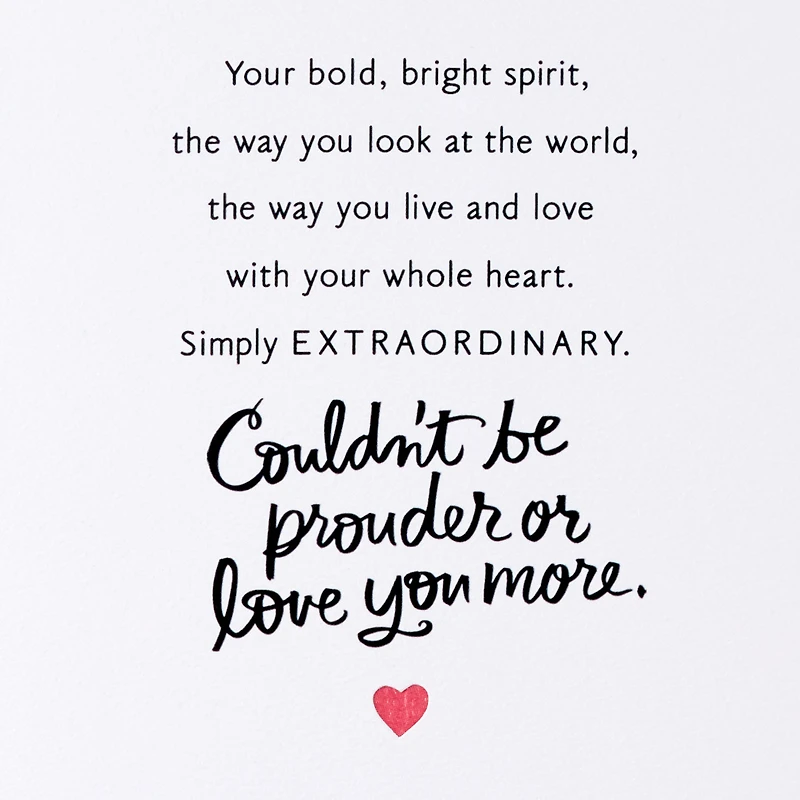 Simply Extraordinary Valentine's Day Card for Daughter for only USD 7.99 | Hallmark