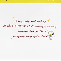 Peanuts® Love and Hugs Coming Your Way Birthday Card for only USD 6.59 | Hallmark