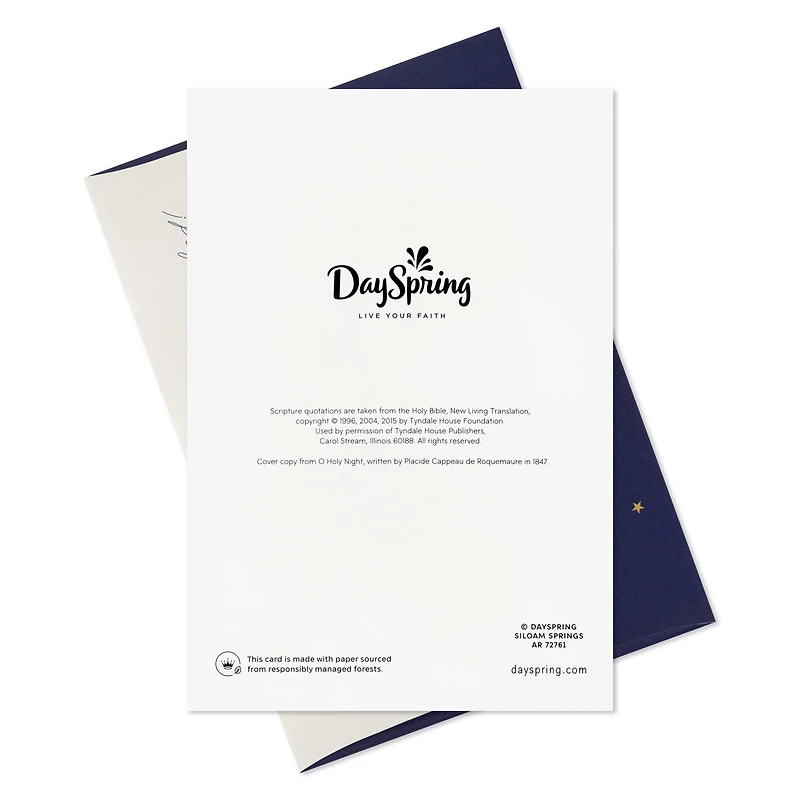 DaySpring A Thrill of Hope Boxed Christmas Cards, Pack of 12 for only USD 17.49 | Hallmark