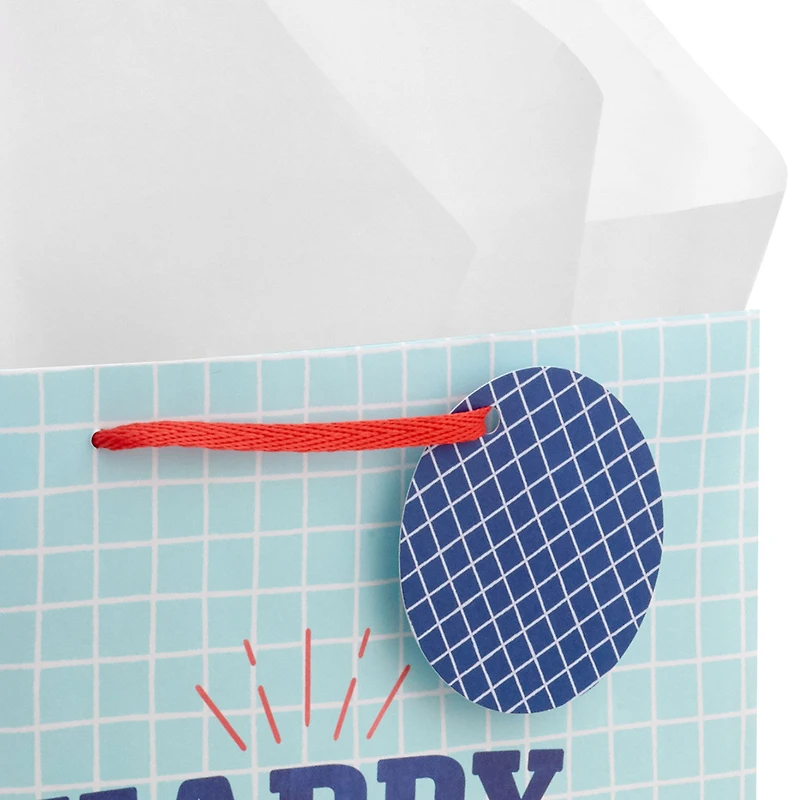13" Happy Dad Day Large Father's Day Gift Bag With Tissue Paper for only USD 5.99 | Hallmark