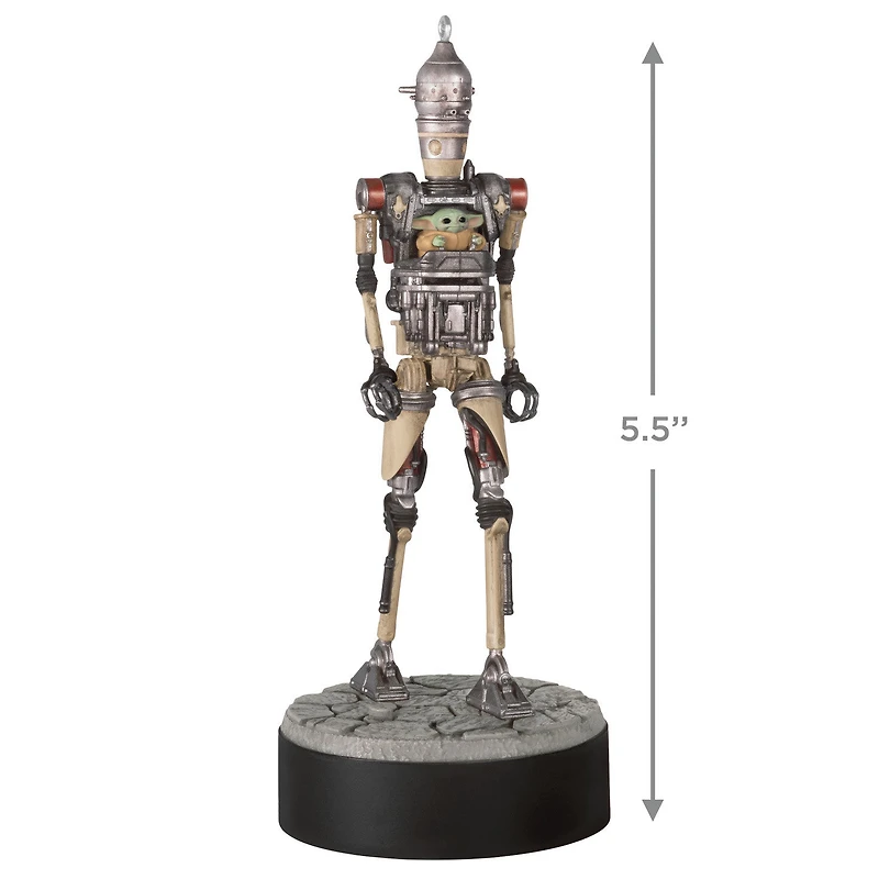 Star Wars: The Mandalorian™ Grogu™ Operating IG-12™ Ornament With Sound for only USD 34.99 | Hallmark