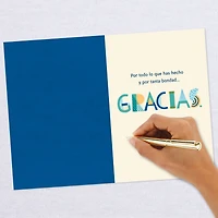Gracias Lettering Spanish-Language Thank-You Card for only USD 3.59 | Hallmark