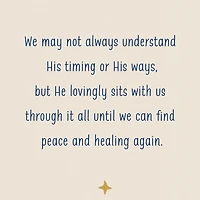 He Will Provide What You Need Religious Sympathy Card for only USD 3.99 | Hallmark