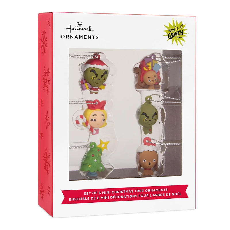 Mini Dr. Seuss's How the Grinch Stole Christmas!™ Shatterproof Hallmark Ornaments, Set of 6 for only USD 14.99 | Hallmark