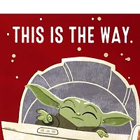 Star Wars: The Mandalorian™ and Grogu™ This Is the Way Money Holder Christmas Card for only USD 4.59 | Hallmark