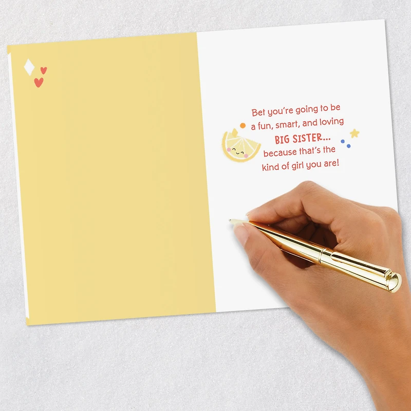 Hello, Big Sister New Baby Card for only USD 2.99 | Hallmark