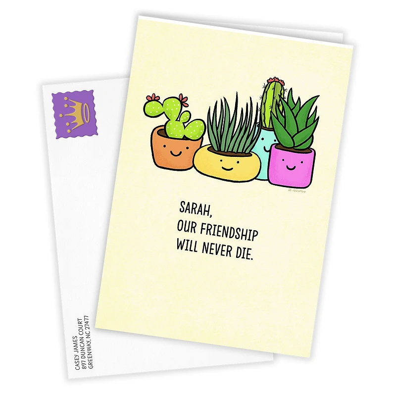 Plants Funny Custom Friendship Card for only USD 4.99 | Hallmark