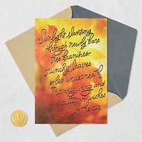 Slanting Sunlight and Crunchy Leaves Thanksgiving Card for only USD 4.59 | Hallmark