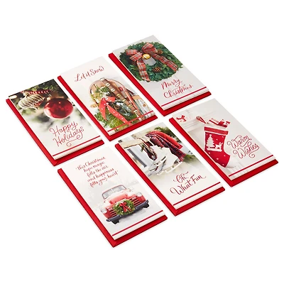 Holiday Fun Assorted Money Holder Boxed Christmas Cards, Pack of 36 for only USD 14.99 | Hallmark