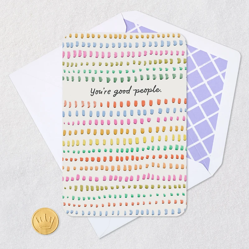 You're Good People Thank You Card for only USD 2.99 | Hallmark