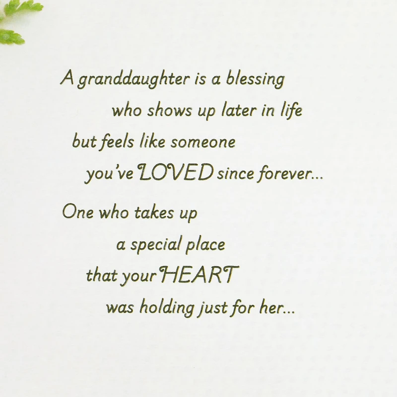 You're a Blessing Birthday Card for Granddaughter for only USD 5.99 | Hallmark