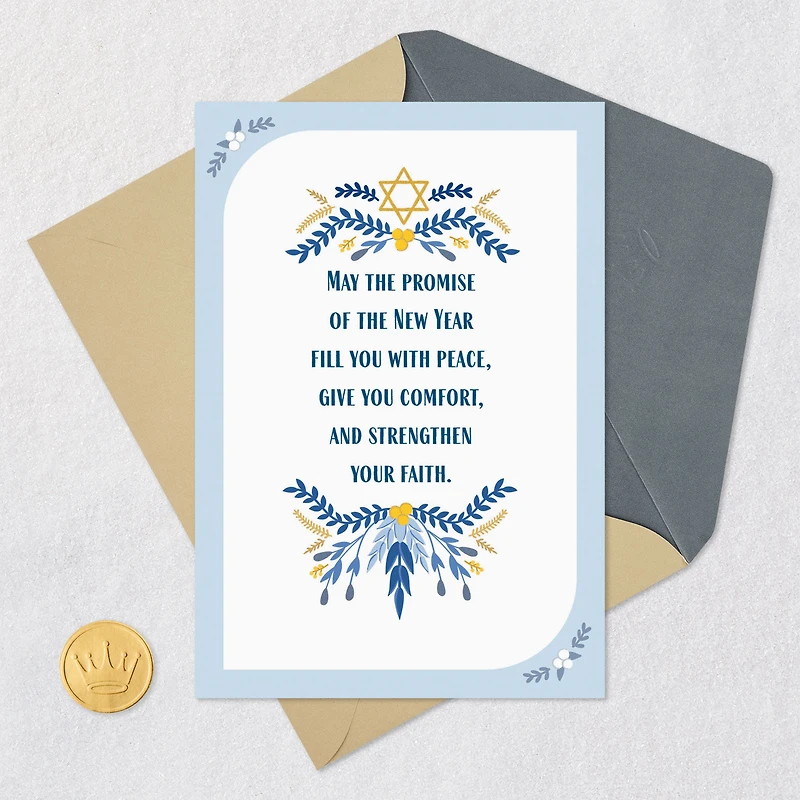 Peace, Comfort and Faith Rosh Hashanah Card for only USD 3.99 | Hallmark