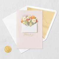 Flowers for You Thinking of You Card for only USD 8.59 | Hallmark