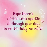 Barbie™ Sweet Mermaid Musical 6th Birthday Card for only USD 6.59 | Hallmark