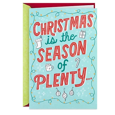 Pun-derful Season of Plenty Christmas Card With Mini Cards for only USD 5.99 | Hallmark
