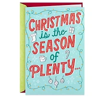 Pun-derful Season of Plenty Christmas Card With Mini Cards for only USD 5.99 | Hallmark