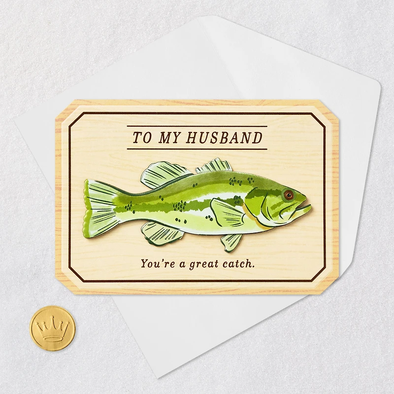 You're a Great Catch Birthday Card for Husband for only USD 8.59 | Hallmark