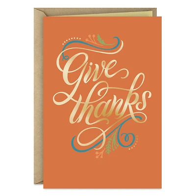 Everything Seems Possible Thanksgiving Card for only USD 2.00 | Hallmark