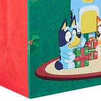 10.4" Bluey Family on Green Large Christmas Gift Bag for only USD 4.49 | Hallmark