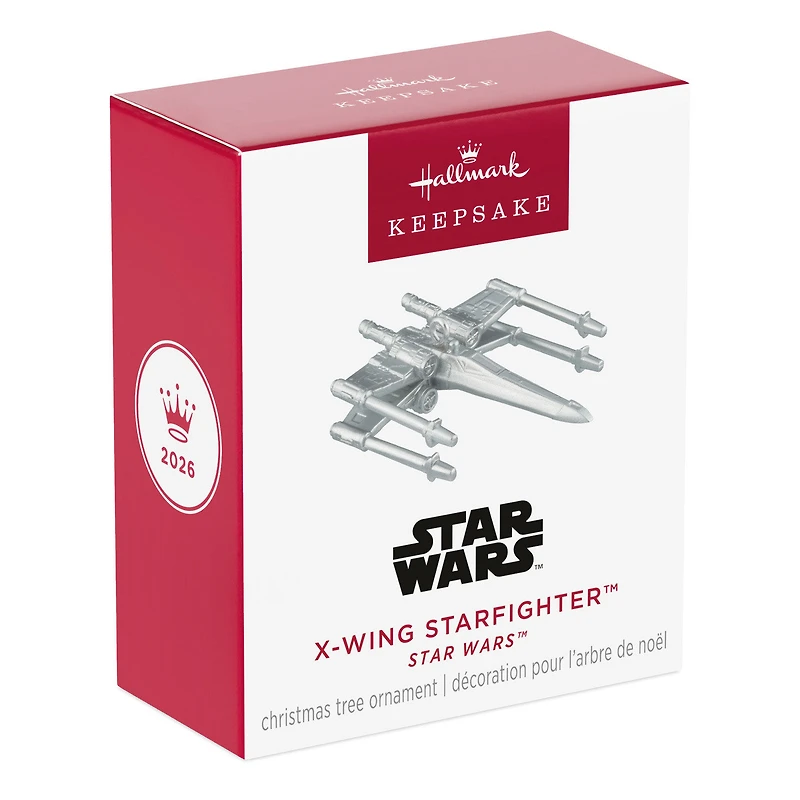 Mini Star Wars™ X-Wing Starfighter™ Ornament, 0.5" for only USD 12.99 | Hallmark