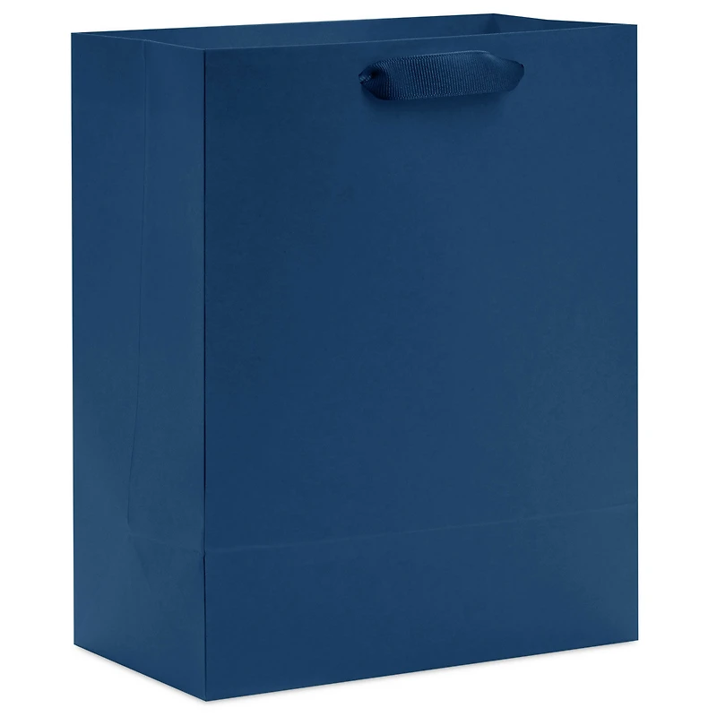9.6" Solid Navy Blue Medium Gift Bag for only USD 3.49 | Hallmark