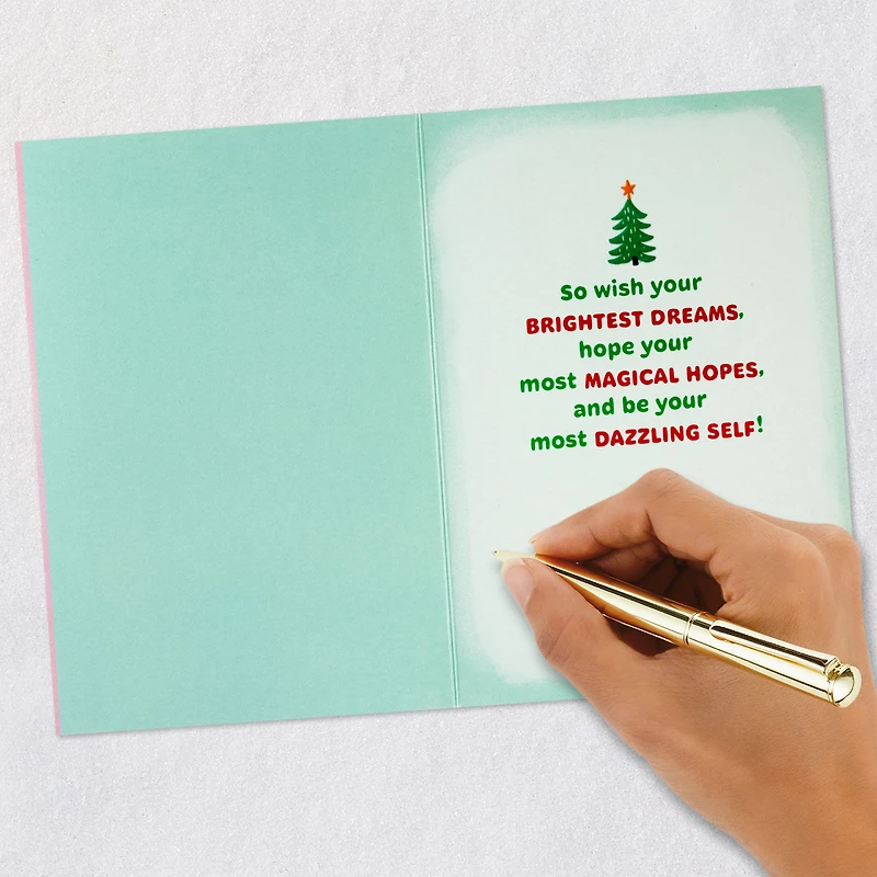 Be Dazzling Christmas Card for Niece for only USD 4.99 | Hallmark