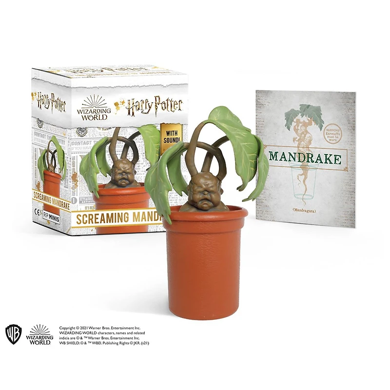 Hachette Harry Potter Mini Screaming Mandrake With Sound for only USD 13.95 | Hallmark