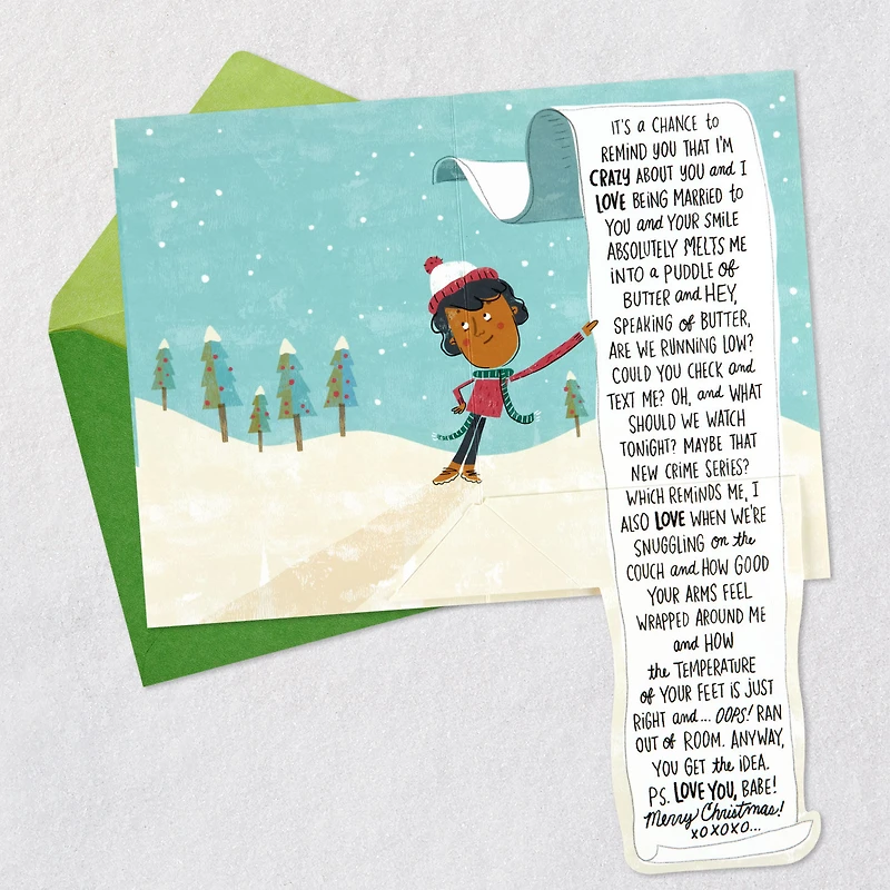 A Little Reminder of Love Funny Pop-Up Christmas Card for Husband for only USD 4.99 | Hallmark