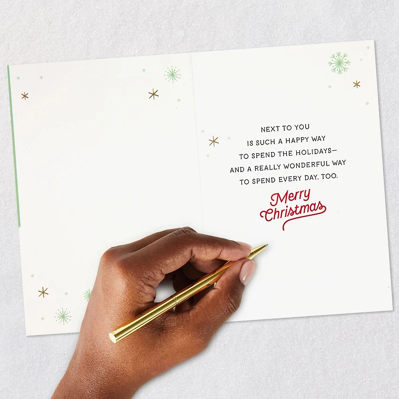 I Love Every Mistletoe Moment With You Romantic Christmas Card for only USD 8.59 | Hallmark