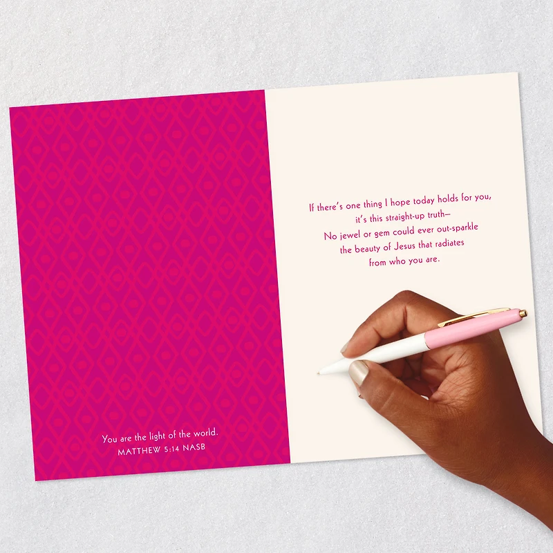 You Were Made to Shine Religious Birthday Card for only USD 3.99 | Hallmark